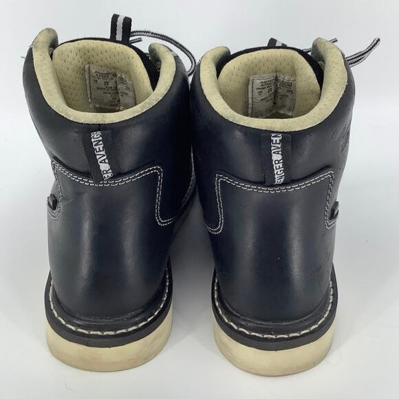 Avenger Size 11M Black Mid 6" Wedge Work Boots CT Lace-Up Waterproof P2-5 - Picture 7 of 13